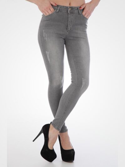 Grey Jeans Leggings