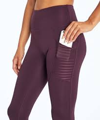 Maroon Leggings With Pocket